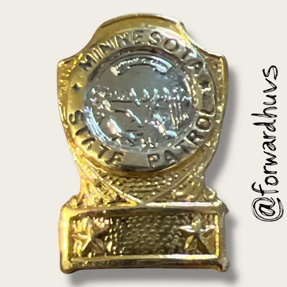Minneapolis State Patrol Shield Pin